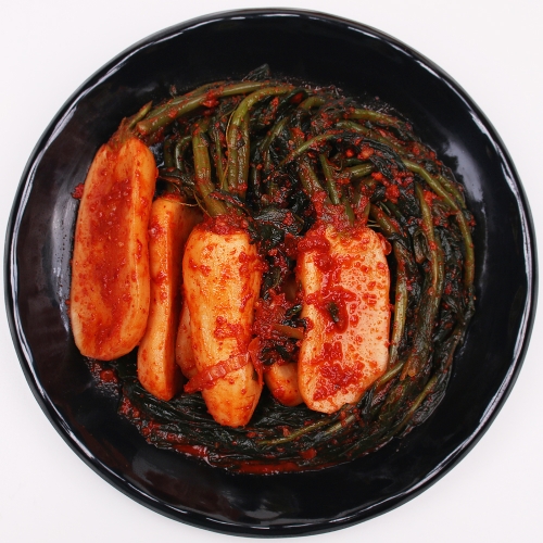보성녹차김치  총각김치 2kg 전라도 보성녹차 알타리무김치