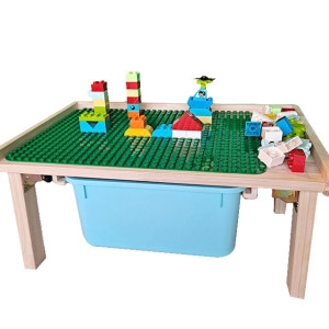 편백나무 접이식 레고테이블 1인용  듀플로전용