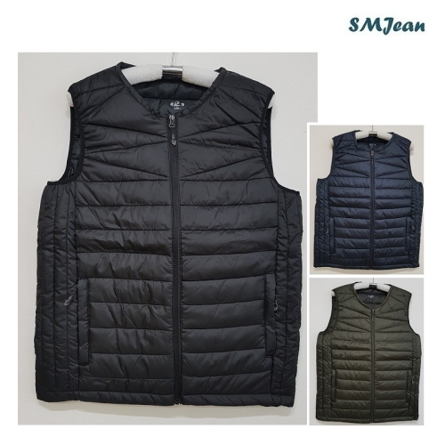 에스엠진 SMJ510s 가벼운 패딩 조끼 경량 남자 조끼 남성 베스트 솜패딩