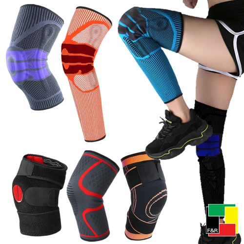 압박 긴무릎보호대 FEED&RATE  니슬리브 니랩 니밴드 런닝 헬스 등산 2개 1세트