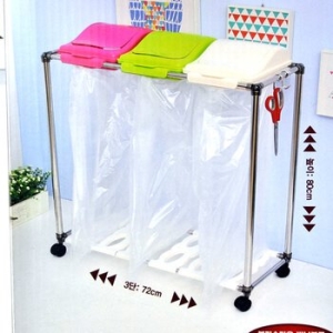 스윙분리수거함 3단 _SZS1730