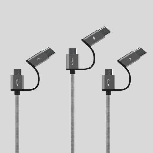 요이치  2in1 마운틴 델타 멀티 고속케이블