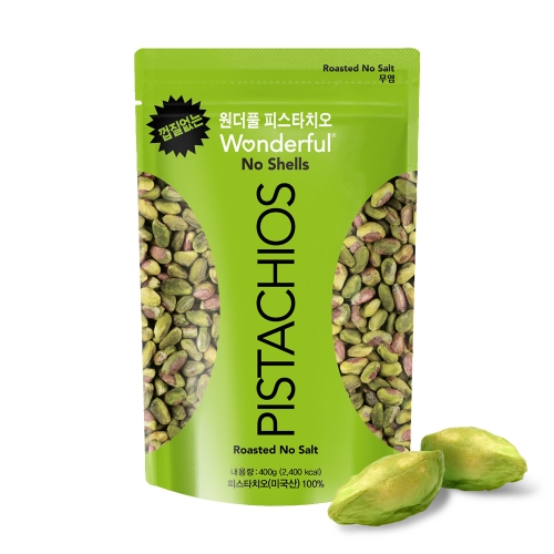 원더풀  껍질없는 피스타치오 400g