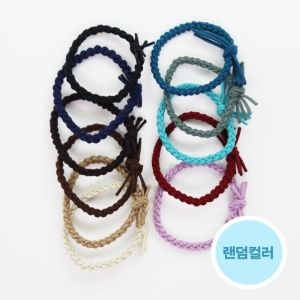 W4512D0 꼬임 헤어타이_머리끈_10EA