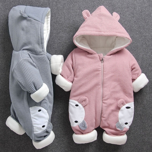 엠케이 조이멀티  mk  도톰 사선 스트라이프 유아 후드우주복 66-90  204284