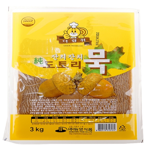 다람쥐 도토리묵 1kg -동양식품