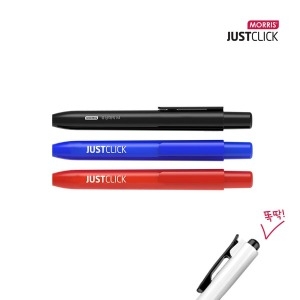 모리스  저스트클릭 노크식유성매직 M 1타 12자루