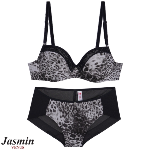 자스민 A-F컵 호피 세트_JST1138