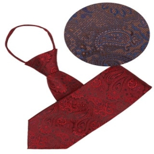 페이즐리 자동 넥타이_LTIE-040