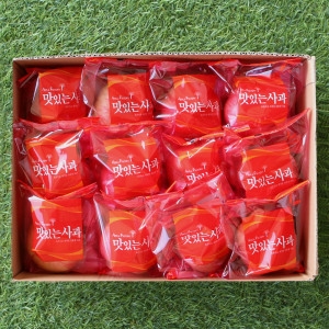 애플팩토리  껍질째 먹는 봉지 세척 사과 8~15과 2.5kg