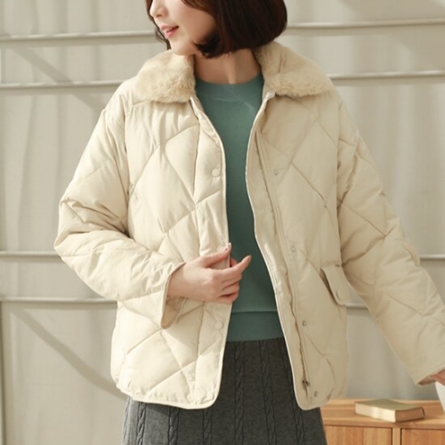 웬디즈갤러리 다이아 누빔 자켓 XJK001