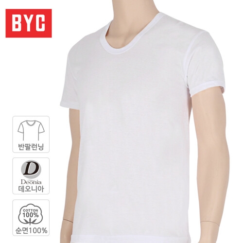 BYC 남성 데오니아 반팔 런닝_BYD7002