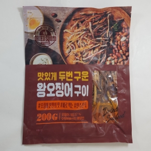 정화식품  맛있게 두번구운 왕오징어구이 200g