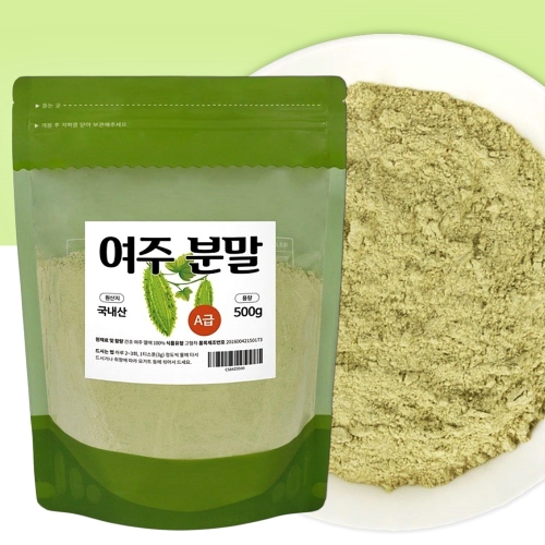 참좋은데이 여주분말 가루 순수 100% 국내산 충북 괴산 여주 500g