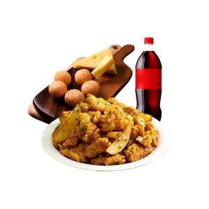 60계치킨 고추순살+치즈볼+콜라1.25L