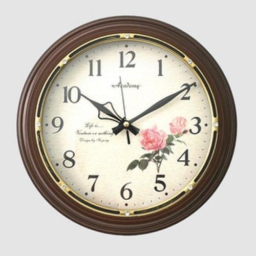 K-15 RA 모던 프로방스 스타일 벽시계 무소음 개업선