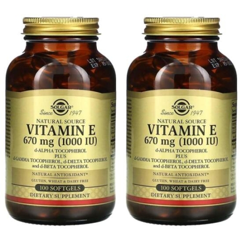 솔가 비타민E 670mg 1000IU 100캡슐