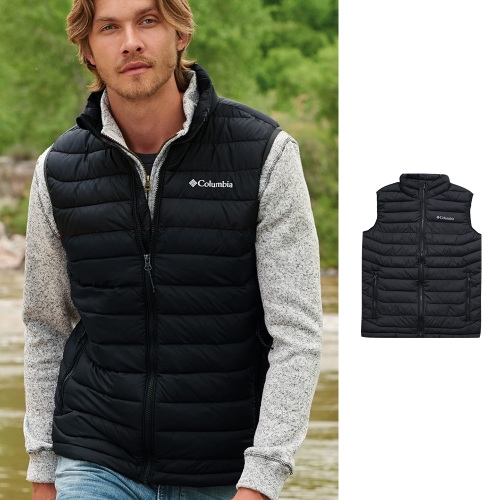 컬럼비아  남성 경량 베스트 조끼 옴니히트 174803