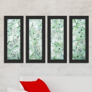 꾸밈  iw367-부자되세요_액자세트