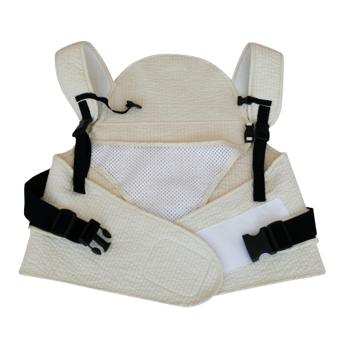 베이비꼬 아기띠형 순면 포대기  베이지