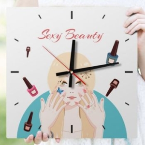꾸밈  ik431 섹시뷰티 네일아트 인테리어벽시계