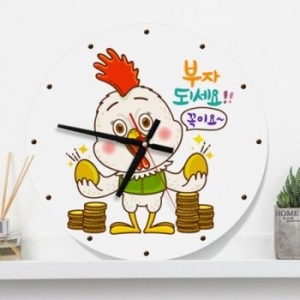 꾸밈  cj642-부자되세요꼭_인테리어벽시계
