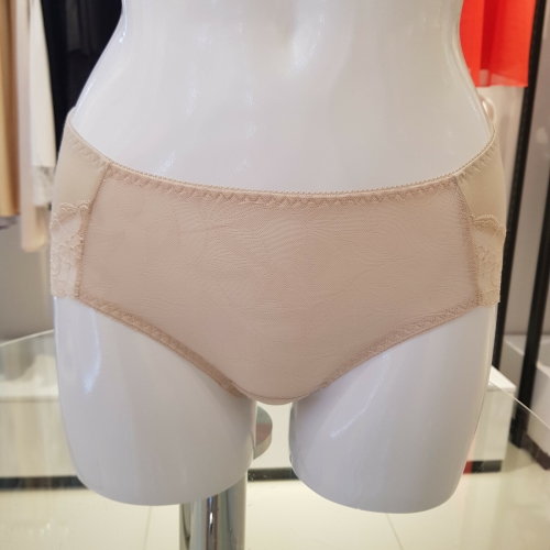 비비안 에이프릴 나뭇잎 쟈가드 면레이스팬티 BP346ABAPRI