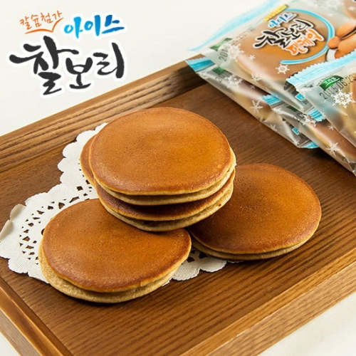 하나식품  찰보리빵 아이스 팬케익 30g