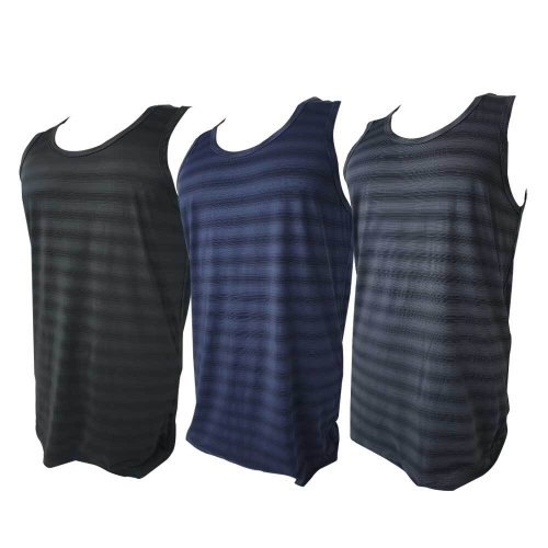 더블린 그라데이션 남성 런닝 3매