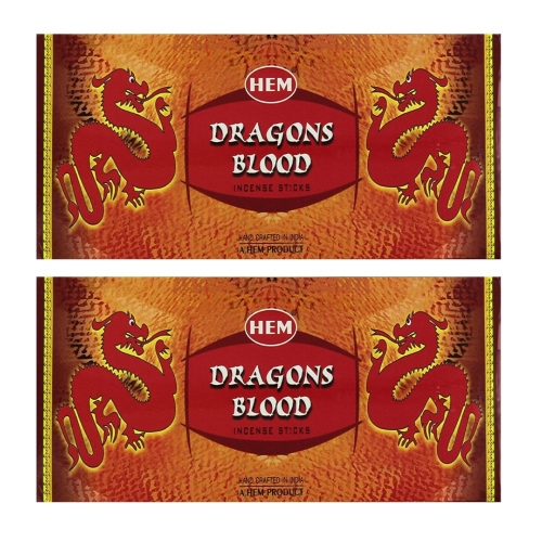 헴 인센스 스틱 드래곤 블러드 120개입 2팩 HEM
