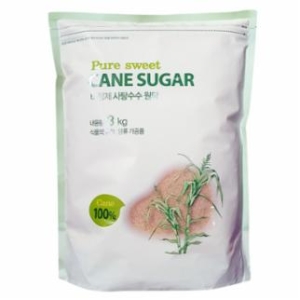 United Farmer & Industry 퓨어스윗 비정제 사탕수수 원당 3kg