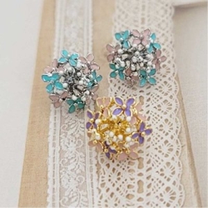 텐바이텐  ollia 아 수국 귀걸이