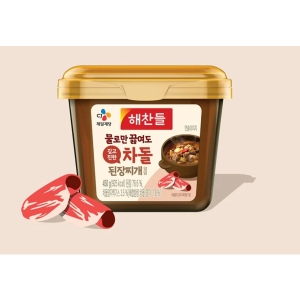 해찬들 그대로 끓여먹는 차돌 된장찌개 양념 450g