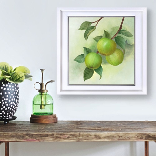 사과 풍수 그림 액자 돈들어오는 부자되는 30W액자9