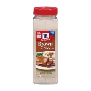 맥코믹 오플닷컴 McCormick 브라운 그레이비 소스 믹스 파우더 분말 향신료 595 g 빠른직구