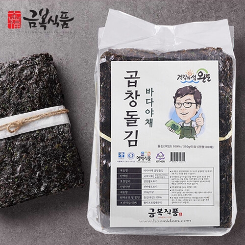 완도 금복식품 바다야채곱창돌김 [100개] - 에누리 가격비교