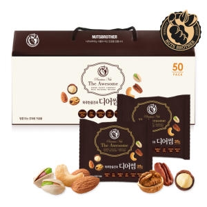 조하 너츠브라더 하루한줌견과 디어썸 선물세트 25g 50개입