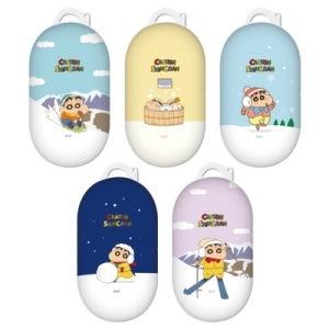 코쿼드  짱구는못말려 겨울 갤럭시 버즈프로/라이브 하드케이스