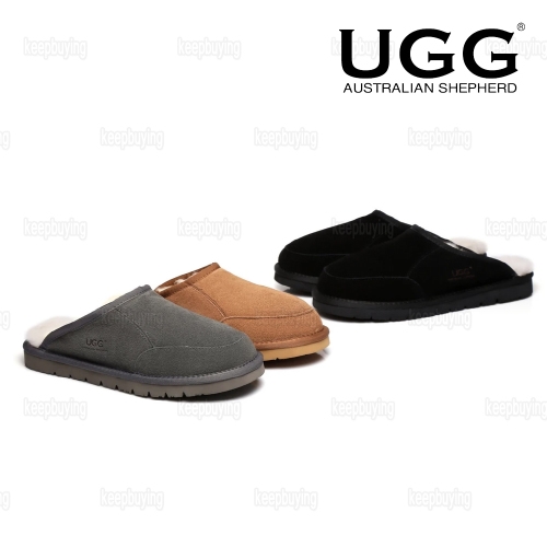 UGG 어그 브레드 스커프 호주양가죽 남성 겨울 방한 슬리퍼