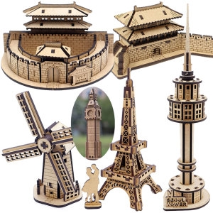 3D나무퍼즐 III 나무입체퍼즐 조립퍼즐