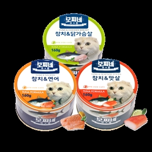 사조 모찌네 츄릅 참치&닭가슴살 캔 160g