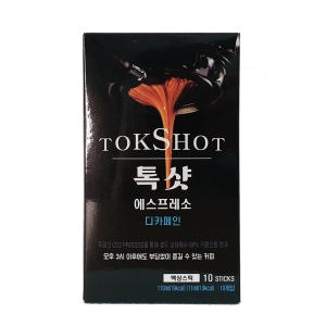 코비스  톡샷 에스프레소 디카페인 액상 스틱커피 11ml 10개입