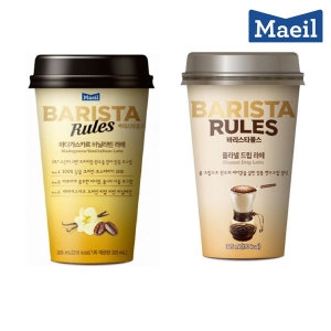 매일유업 바리스타룰스 바닐라빈라떼10+드립라떼10 컵커피 무