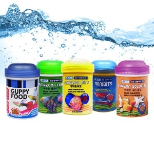 아마존  열대어사료 모음 감마루스 구피 금붕어