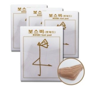 보스비 풋패드 발뒤꿈치양말 뒤꿈치보호 고운발 4개