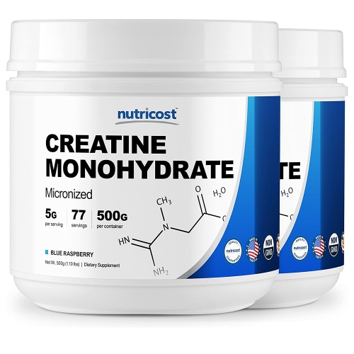 뉴트리코스트 Nutricost 크레아틴 모노하이드레이트 블루베리 500g