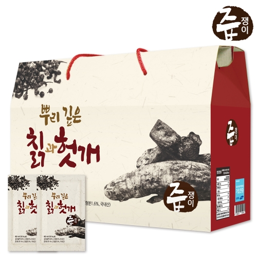 케이에프한국자연농산 즙쟁이 뿌리깊은 칡과 헛개 80ml 30포