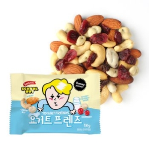 선명농수산 썬넛트 하루견과 스쿨넛 요거트 프렌즈 18g