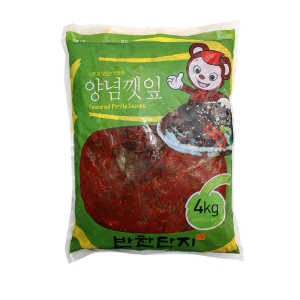 반찬단지  또밥찬 맛있는 깻잎무침 4kg