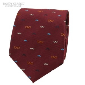 수동 7cm  와인 캐릭터남자정장 슬림넥타이 TNO 18  5892679